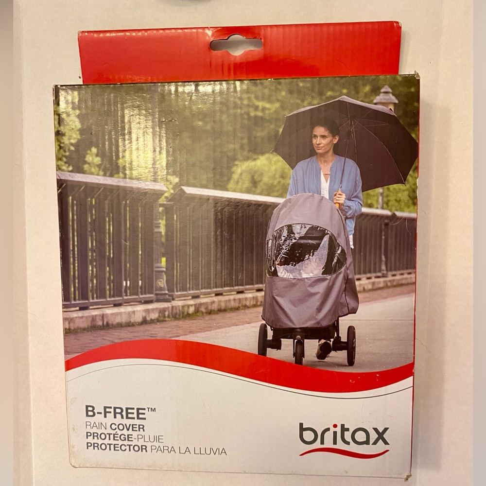 Britax B-Free Rain Cover For Stroller~Water Proof